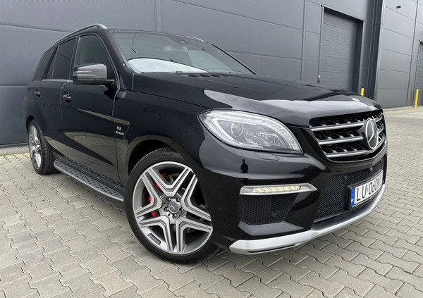 Mercedes-Benz ML cena 145000 przebieg: 99500, rok produkcji 2015 z Lublin małe 56